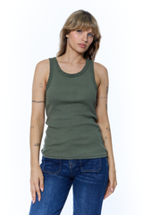 ריב רקמה TANK TOP