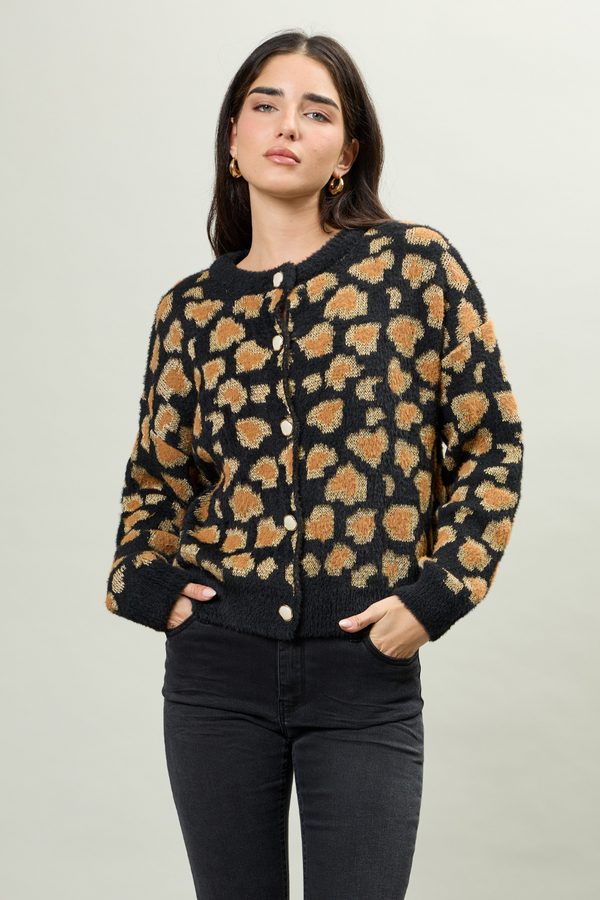 קרדיגן מנומר