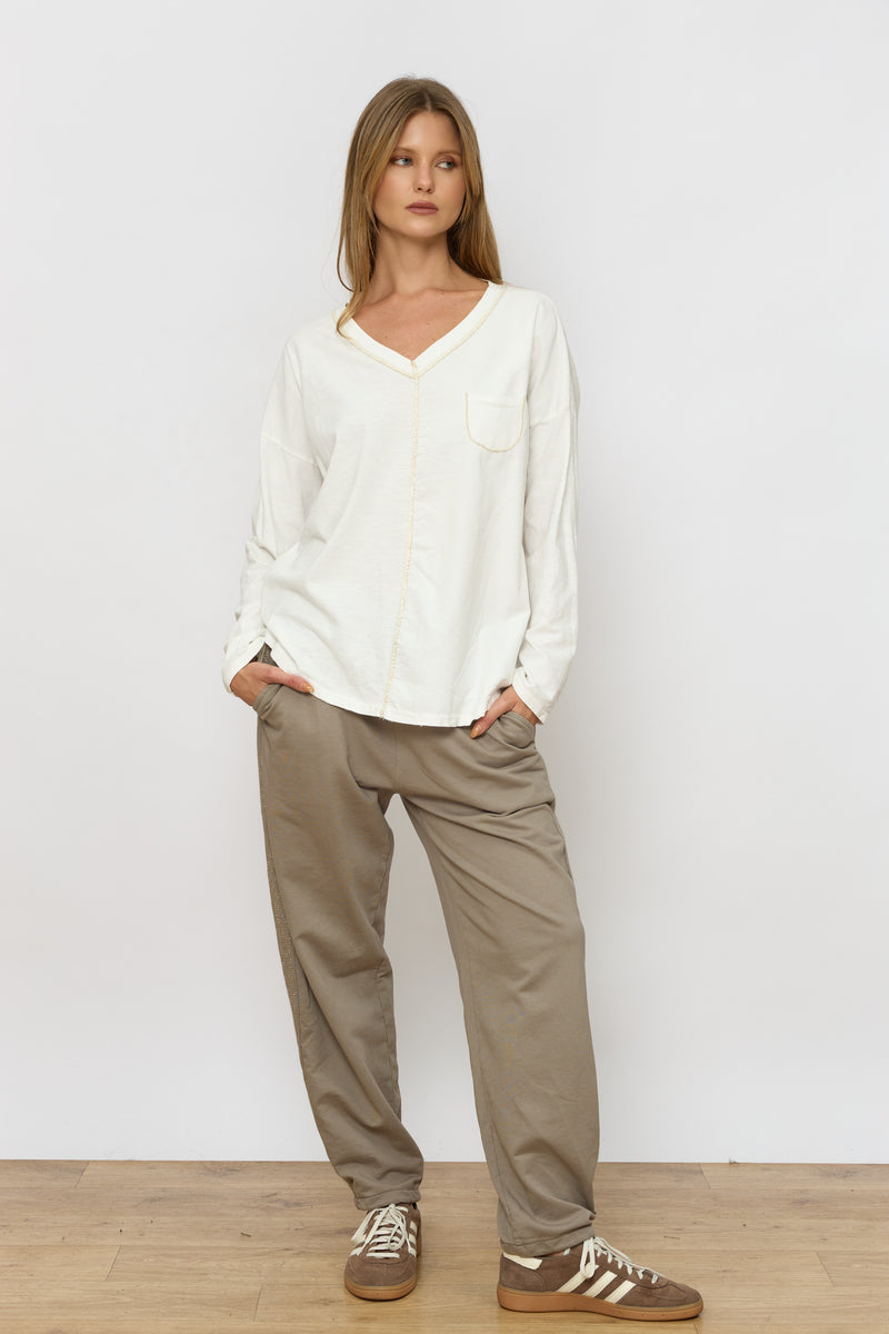 טופ חצי חצי