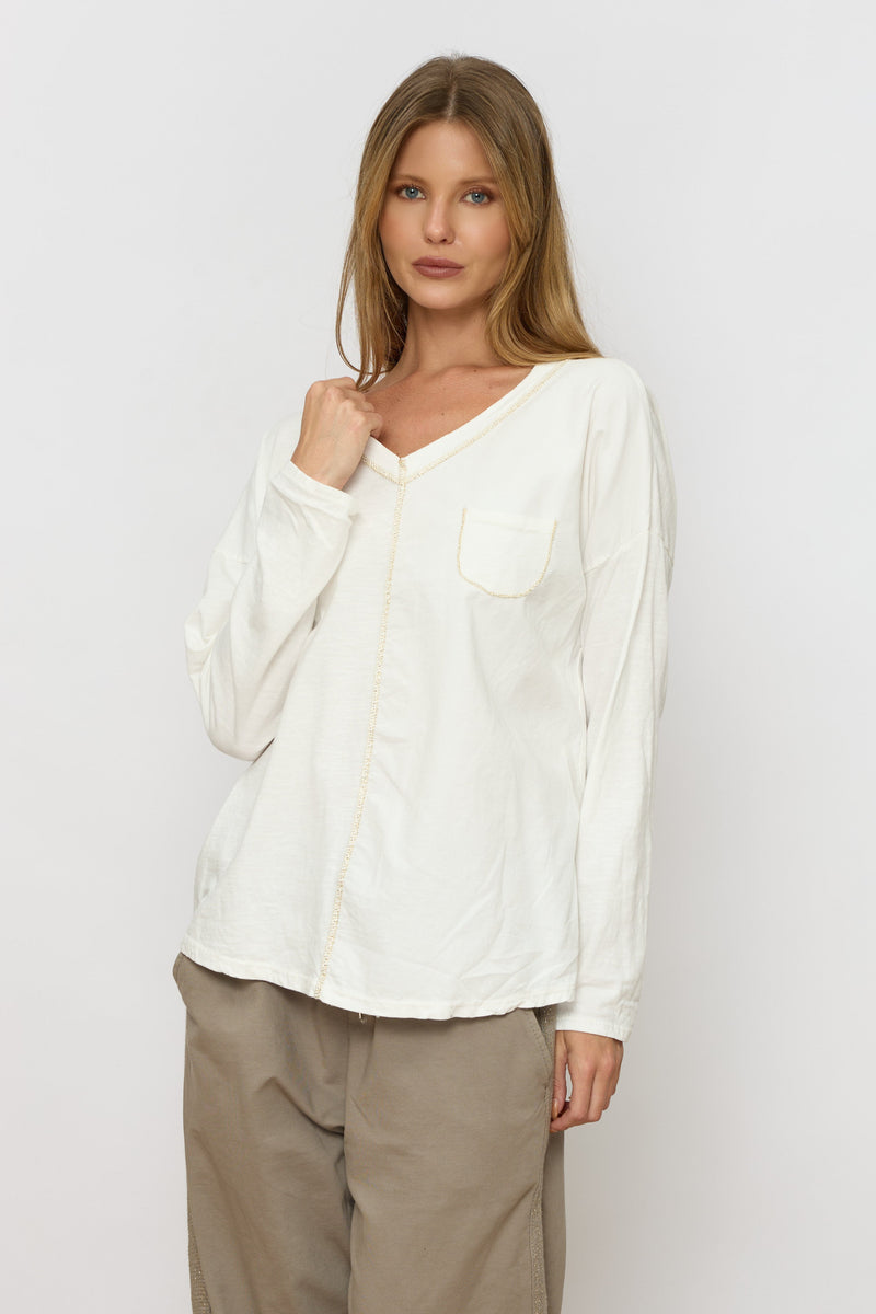 טופ חצי חצי