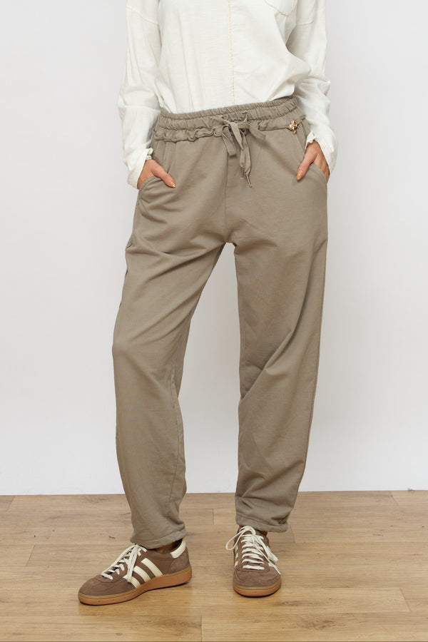 מכנס פרנץ' פס זהב בצד