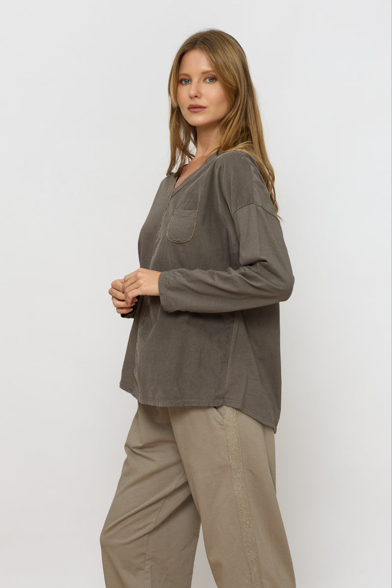 טופ חצי חצי