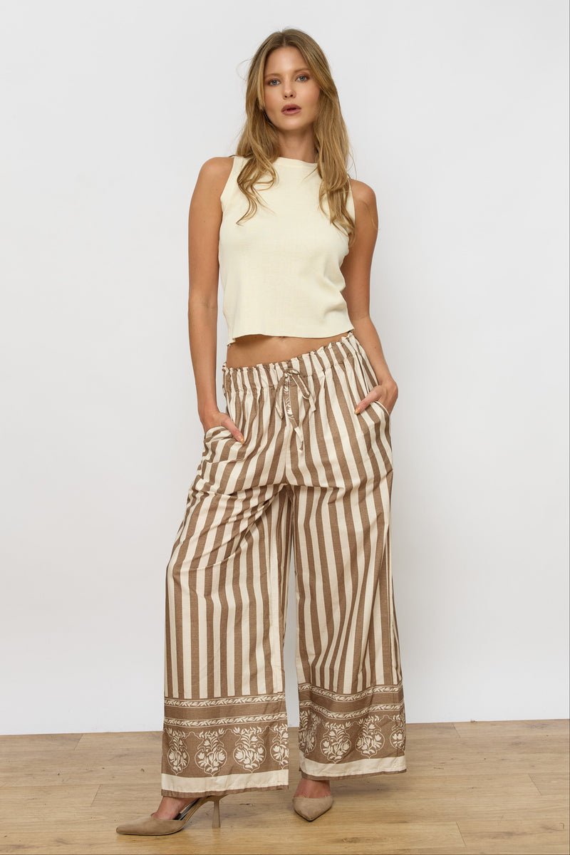 מכנס פסים כיווץ