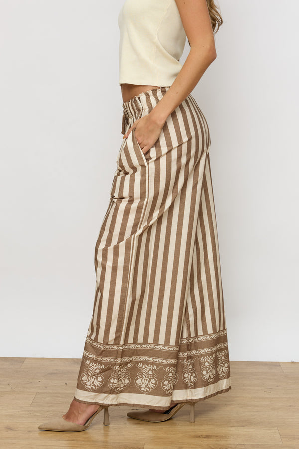 מכנס פסים כיווץ