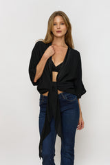 עליונית פס סאטן