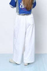 מכנס פרנץ' רחב תיפור אמצע