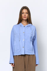 ג'קט פרנץ' קפוצ'ון כיס מעוגל