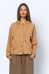 ג'קט פרנץ' קפוצ'ון כיס מעוגל