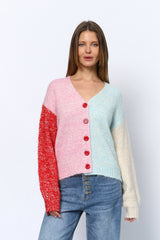 קרדיגן שילוב צבעים