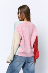 קרדיגן שילוב צבעים