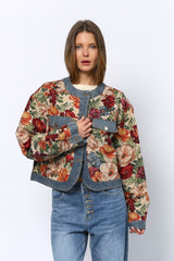 ג'קט גובלן שילוב ג'ינס