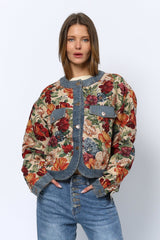 ג'קט גובלן שילוב ג'ינס