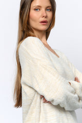 מוזהב COZY טופ