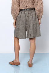 מכנס ברך טוויד+חגורה