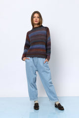 סריג חצי גולף פסים