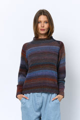 סריג חצי גולף פסים