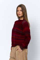 סריג חצי גולף פסים