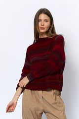 סריג חצי גולף פסים