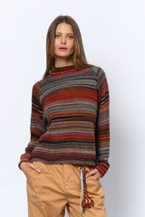 סריג חצי גולף פסים