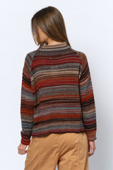 סריג חצי גולף פסים