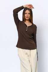 טופ ריב שינה גימור תחרה