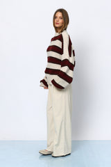 סריג ניקי פסים