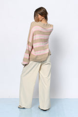 סריג ניקי פסים