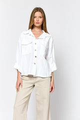 ג'קט כפתורי זהב