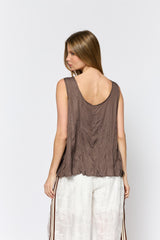 טופ משי ניקי