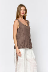 טופ משי ניקי