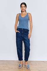 LOOSE ג'ינס כפתורים מסביב