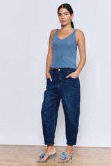 LOOSE ג'ינס כפתורים מסביב