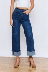 ג'ינס רחב קיפול