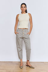 JIMMY מכנס  גומי כפתורים