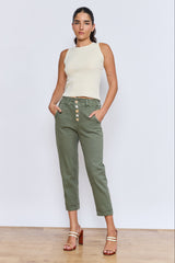 JIMMY מכנס  גומי כפתורים