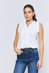 טופ וולאן רקמה+גומי