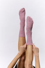 גרבי פתיתים צבעוניים