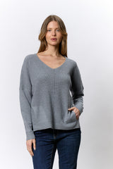 סריג וואפל+כיסים