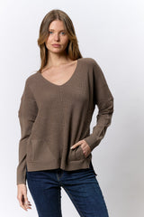 סריג וואפל+כיסים