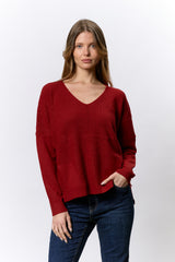 סריג וואפל+כיסים