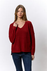 סריג וואפל+כיסים