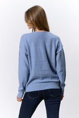 סריג פטנט+כיסים