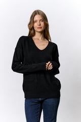 סריג פטנט+כיסים