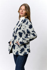 ג'קט ברוקרד פרחים