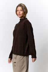 סריג גולף פרחים קטנים