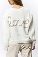 LOVE קרדיגן כפתורים