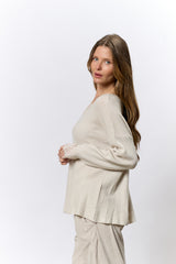 וואפל תחרה V סריג