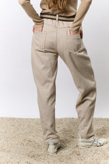 מכנס טוויד+חגורה