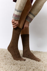 גרבי פתיתים צבעוניים