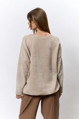 טופ ניקי קטיפה שרוך